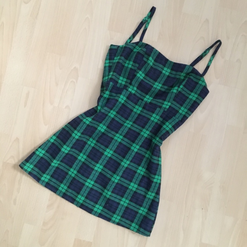 Plaid dress